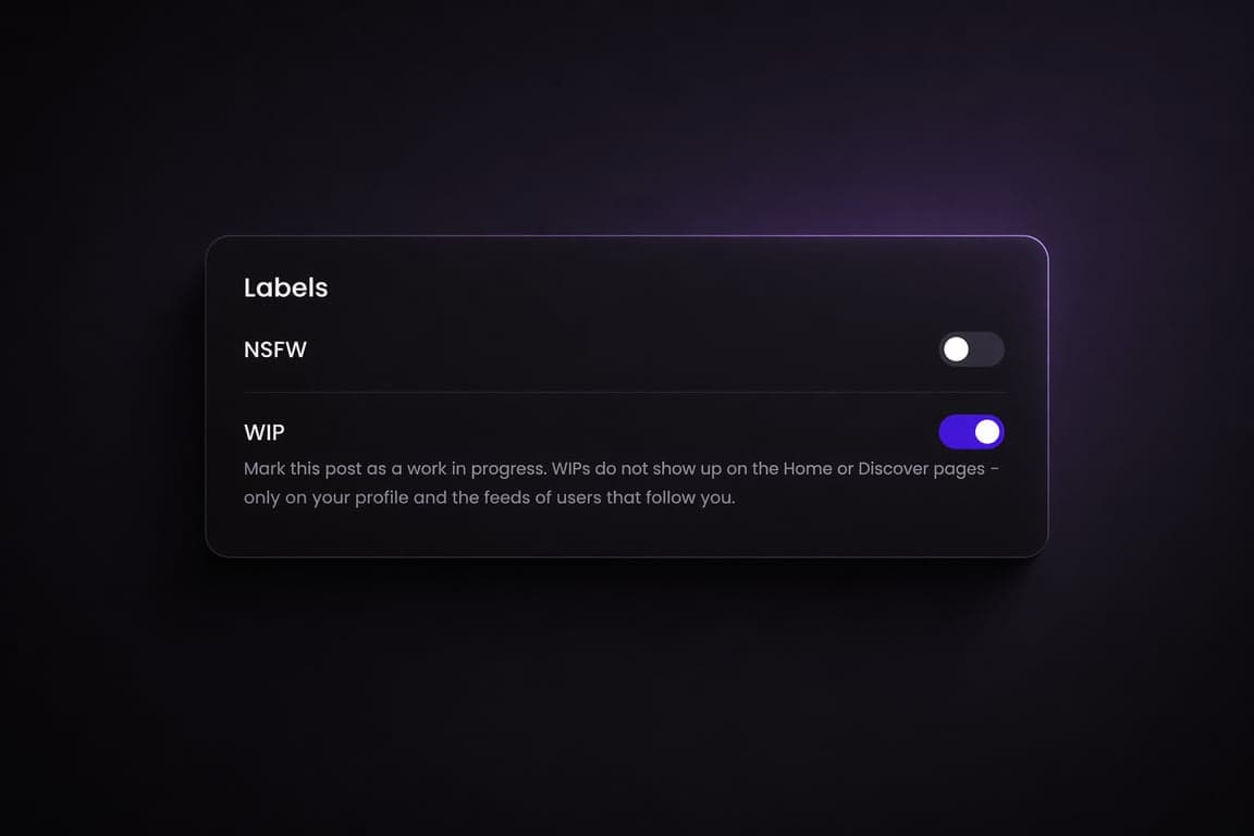 Introducing WIP (Work in Progress) Posts